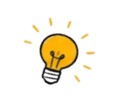 Light bulb badge